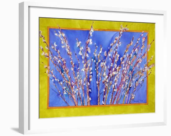 Pussy Willows-Sharon Pitts-Framed Giclee Print