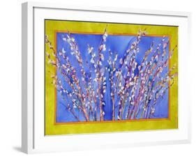 Pussy Willows-Sharon Pitts-Framed Giclee Print