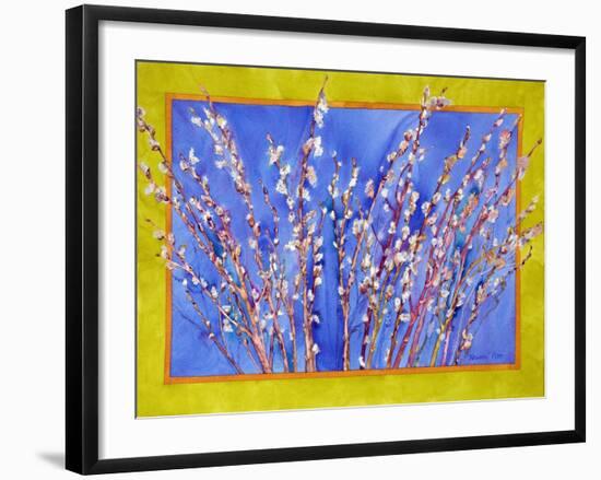 Pussy Willows-Sharon Pitts-Framed Giclee Print