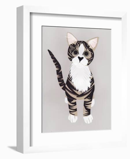 Pussycat-Isobel Barber-Framed Giclee Print