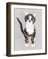 Pussycat-Isobel Barber-Framed Giclee Print