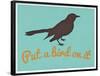 Put A Bird On It Blue-null-Framed Poster