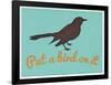 Put A Bird On It Blue-null-Framed Poster