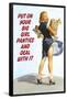 Put On Your Big Girl Panties and Deal with It Funny Poster Print-Ephemera-Framed Poster