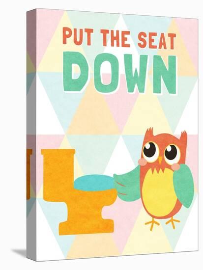 Put the Seat Down-SD Graphics Studio-Stretched Canvas