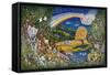 Put Them in the Garden-Bill Bell-Framed Stretched Canvas