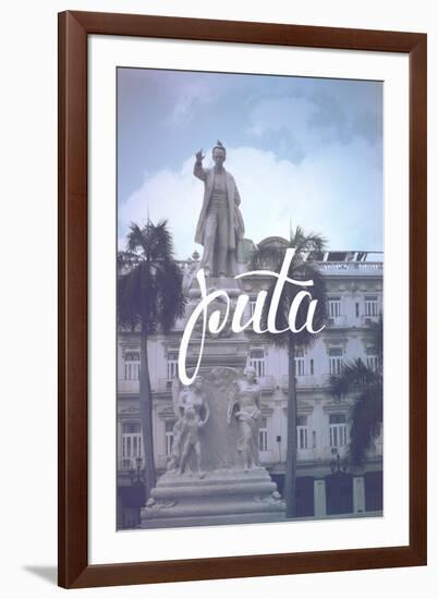 Puta-null-Framed Art Print