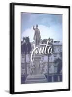 Puta-null-Framed Art Print