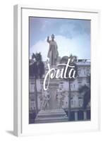 Puta-null-Framed Art Print