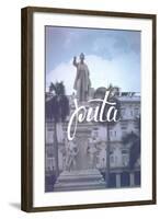 Puta-null-Framed Art Print