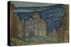 Putivl. Stage Design for the Opera Prince Igor, 1914-Nicholas Roerich-Stretched Canvas