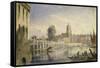 Putney Bridge and Church from near the Old Swan, Fulham-Joseph Murray Ince-Framed Stretched Canvas