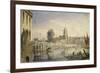 Putney Bridge and Church from near the Old Swan, Fulham-Joseph Murray Ince-Framed Giclee Print