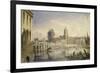 Putney Bridge and Church from near the Old Swan, Fulham-Joseph Murray Ince-Framed Giclee Print