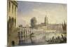 Putney Bridge and Church from near the Old Swan, Fulham-Joseph Murray Ince-Mounted Giclee Print