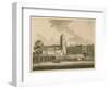 Putney Bridge and Church, London-null-Framed Giclee Print