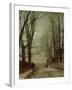 Putney Park Lane-John Atkinson Grimshaw-Framed Giclee Print