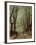 Putney Park Lane-John Atkinson Grimshaw-Framed Giclee Print
