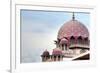 Putra Mosque is the Principal Mosque of Putrajaya, Malaysia.-szefei-Framed Photographic Print