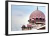 Putra Mosque is the Principal Mosque of Putrajaya, Malaysia.-szefei-Framed Photographic Print