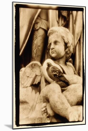 Putti and Pigeon, Opera House, Paris-Theo Westenberger-Mounted Art Print