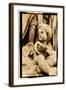 Putti and Pigeon, Opera House, Paris-Theo Westenberger-Framed Art Print