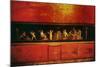 Putti as Goldsmiths, Mural of the 4th Style, 1st CE-null-Mounted Giclee Print