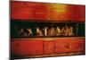 Putti as Goldsmiths, Mural of the 4th Style, 1st CE-null-Mounted Giclee Print