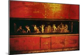 Putti as Goldsmiths, Mural of the 4th Style, 1st CE-null-Mounted Giclee Print