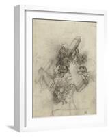 Putti Carrying the Cross, 1672-75-Gian Lorenzo Bernini-Framed Giclee Print