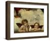 Putti, Detail from the Sistine Madonna-Raffael-Framed Giclee Print