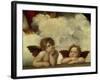 Putti, Detail from the Sistine Madonna-Raffael-Framed Giclee Print