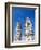 Putti Fountain and Leaning Tower, Piazza dei Miracoli, Pisa, Tuscany, Italy-Karol Kozlowski-Framed Photographic Print