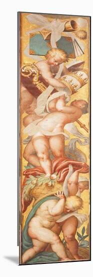 Putti Holding Priestly Emblems-Bernardino Campi-Mounted Premium Giclee Print