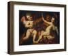 Putti Musicmaking-Domenico Piola, the Elder (Circle of)-Framed Giclee Print