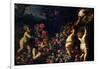 Putti Playing with Garlands of Flowers-Carlo Maratti-Framed Giclee Print