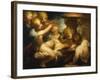 Putti Sharpening their Arrows-Valerio Castello-Framed Giclee Print