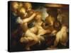 Putti Sharpening their Arrows-Valerio Castello-Stretched Canvas