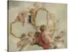 Putti with Mirrors-Jacob De Wit-Stretched Canvas