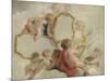 Putti with Mirrors-Jacob De Wit-Mounted Art Print