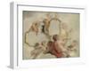 Putti with Mirrors-Jacob De Wit-Framed Art Print