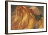 Putti with Wreath, 1906-1908-Gaetano Previati-Framed Giclee Print