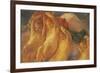 Putti with Wreath, 1906-1908-Gaetano Previati-Framed Giclee Print