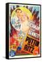 PUTTIN' ON THE RITZ, US re-release poster art, from left: Harry Richman, Joan Bennett, 1930-null-Framed Stretched Canvas