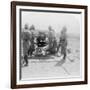 Putting a Shell into a Siege Train Gun at the Modder River, South Africa, Boer War, 1900-Underwood & Underwood-Framed Giclee Print