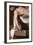 Putting Christ in the Tomb-Caravaggio-Framed Art Print