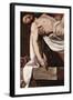 Putting Christ in the Tomb-Caravaggio-Framed Art Print