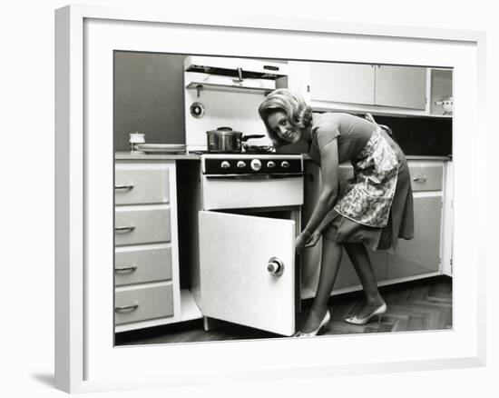 Putting Dinner On-null-Framed Photographic Print