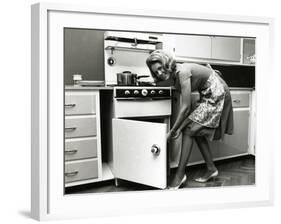 Putting Dinner On-null-Framed Photographic Print