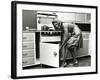 Putting Dinner On-null-Framed Photographic Print